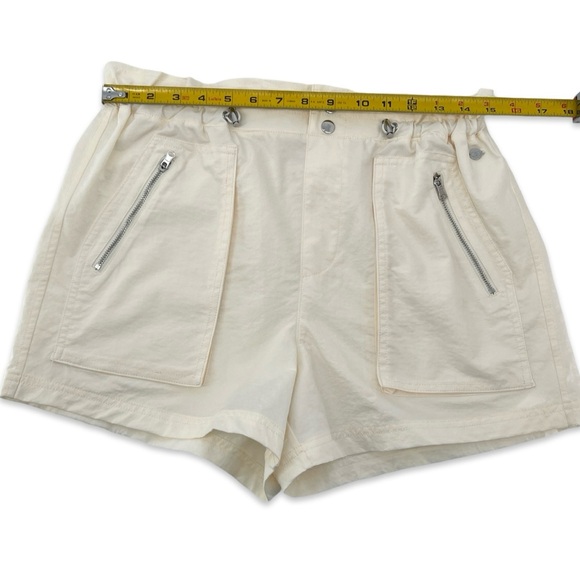 CALIA - Journey Collection High Rise Paper-bag Shorts - Picture 9 of 10